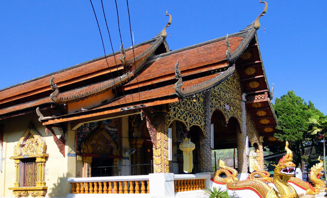 วัดป่าข่อยใต้ ตำบลสันผีเสื้อ อำเภอเมืองเชียงใหม่